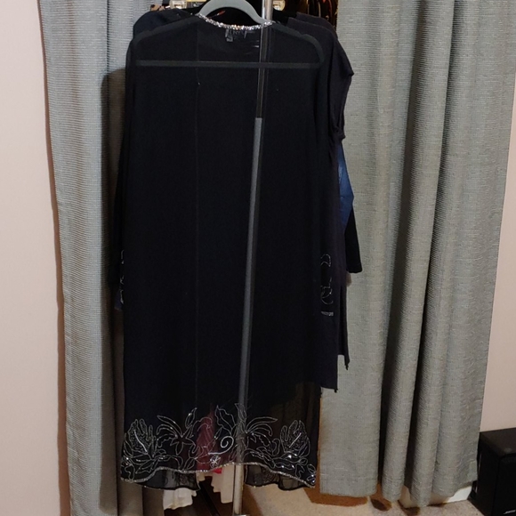 Vintage beaded sheer jacket - Picture 2 of 4